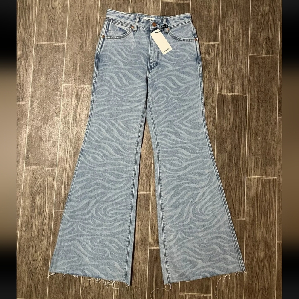 NEW Wrangler Wanderer 622 High Rise Flare Jeans Womens Size 26/32